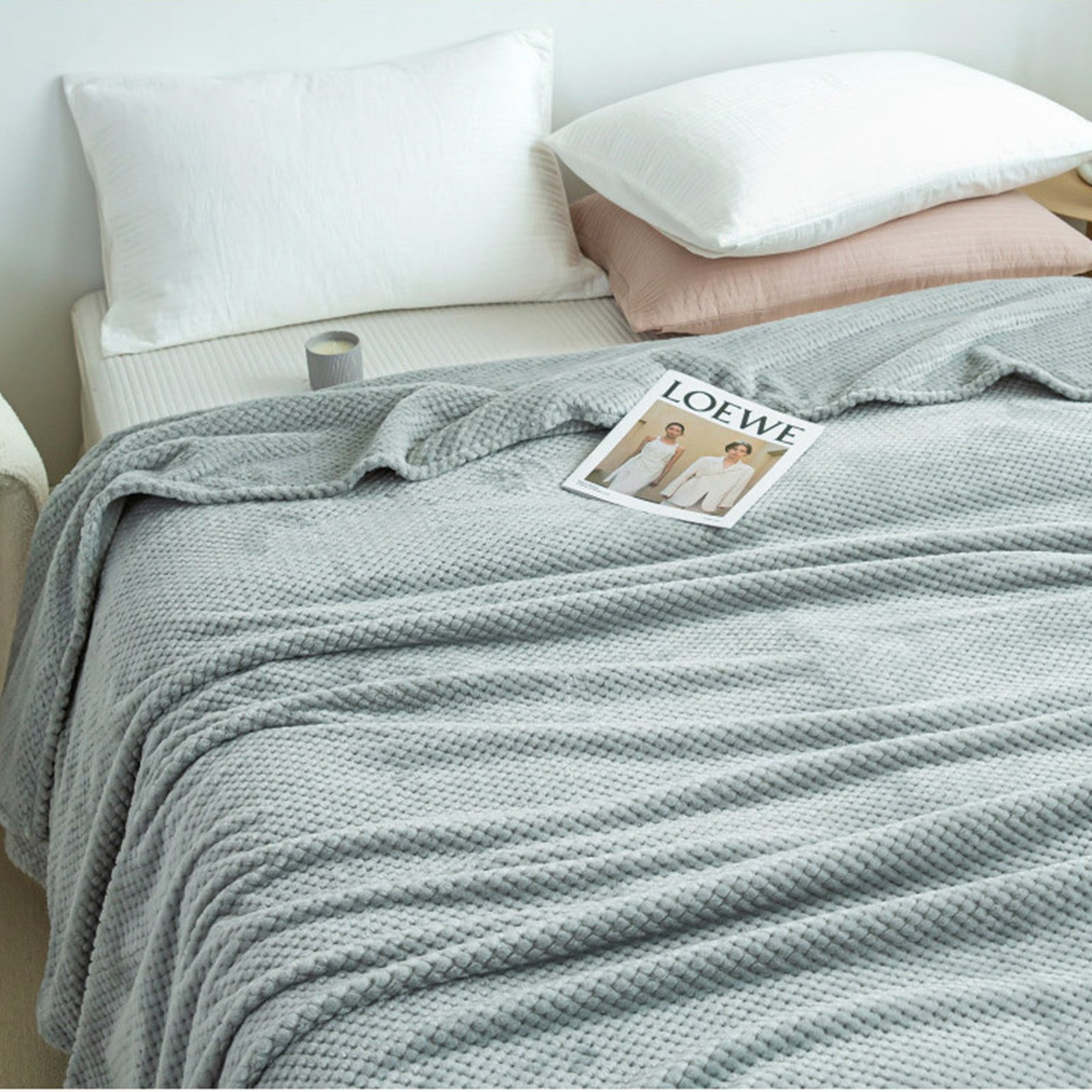 Summer Blanket Cooling Blanket Milk Fleece Cooling Summer Blanket Thin Blanket Solid Performance Walmart
