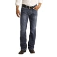 thumbnail image 2 of Rock & Roll Denim Men's And Reflex Double Barrel Straight Leg Jeans Blue 31W x 34L  US, 2 of 3