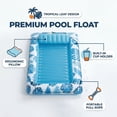 thumbnail image 6 of MQHUAYU Inflatable Pool Floating - Tanning Pool Float with Cup Holders，Blow up Beach Pool Party Toys Floating Chair for Lake Lounge Float, 6 of 10