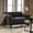 Dark Gray, variant on Christopher Knight Home 50" Modern Boucle Loveseat Sofa for Living Room or Office, White