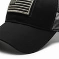 thumbnail image 2 of Jiibva American Flag Embroidered Baseball Cap Men USA Flag Net Hat Breathable Climbing Hiking Mesh Baseball Hat Cap for Outdoor, 2 of 7