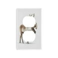 thumbnail image 3 of IAUYY Retardant PC Material Duplex Outlets Switch Plate Covers Easy DIY Installation with Screws Light Switch Cover Plate White Reindeer Photos, 3 of 9