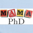 thumbnail image 2 of CafePress - Mama Phd Body Suit - Long Sleeve Cotton Baby Bodysuit, 2 of 4