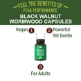 thumbnail image 2 of Wormwood Black Walnut Clove Cleanse for Humans. Elimination Detox + Intestinal Support Capsules Supplement. Pills with Artichoke and Pumpkin Seed for Additional Benefits, 2 of 8
