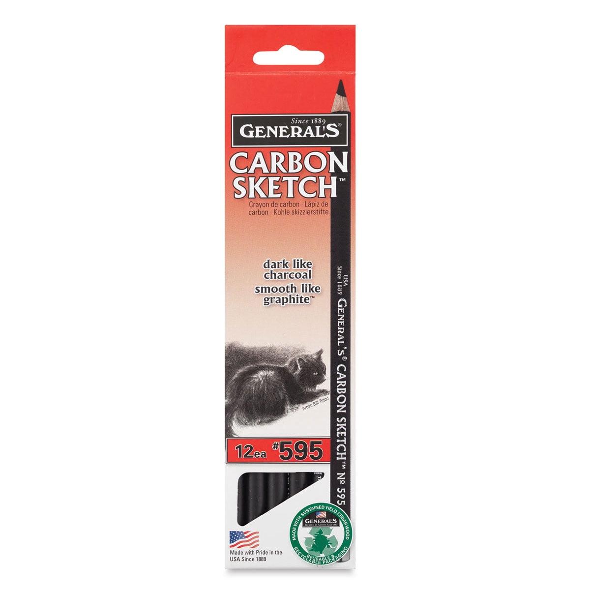 General's Carbon Sketch Pencil - Box of 12