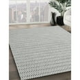 thumbnail image 3 of Ahgly Company Machine Washable Indoor Rectangle Contemporary Dark White Beige Area Rugs, 2' x 3', 3 of 7
