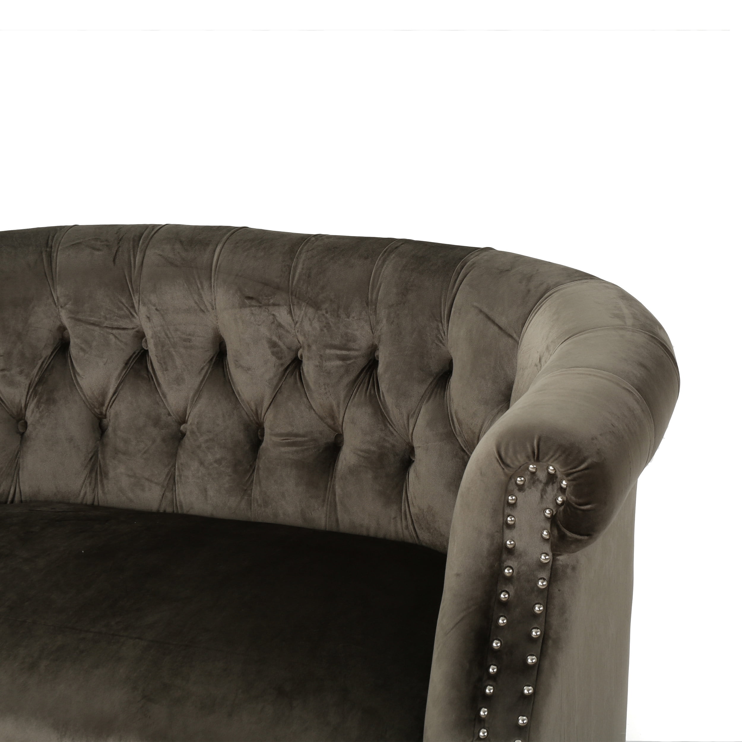 GDF Studio Loveseat, Gray