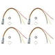 thumbnail image 1 of Luz indicadora redonda precableada Nikou 4 juegos LED, 1 of 9