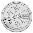 thumbnail image 4 of 1 oz Silver Round - Gun & Rod (Duck) Colorized w/ TEP, 4 of 4