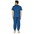 thumbnail image 3 of Inkmeso SolidPajama Set For Mens Short Sleeve Sleepwear Round NeckNightwearPj Set, 3 of 6