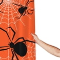 thumbnail image 6 of DouZhe Cartoon Spiderweb Spiders Pattern Shower Curtain, Waterproof Bath Curtains for Bathroom Decorations, 72 x 72 inches, 6 of 7