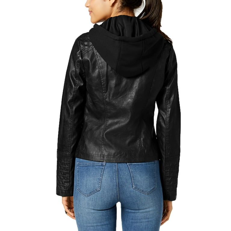 Maralyn and me hot sale faux leather jacket