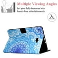 thumbnail image 4 of Galaxy Tab A 10.1 inch Case SM-T580/SM-T585, Allytech Premium PU Leather Multi-Angle Viewing Angles Stand Smart Auto Sleep Wake Folio Cover for Samsung Galaxy Tab A SM-T580/T585 2016, Mandala, 4 of 6