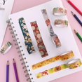 thumbnail image 5 of Wrapables Nature Metallic Foil Washi Tape Set for Scrapbooking, Stationery, Diary, Card Making, (8 Rolls), Floral Bloom, 5 of 6