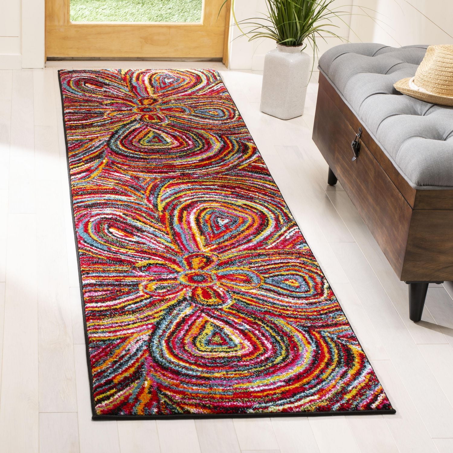 Safavieh Aruba Georiana Geometric Floral Area Rug