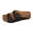 Black, variant on Orthopedic Wedges Sandals for Women Arch Support, Double Buckle Adjustable Buckle Beach Slide Boho Platform Slip on Sandals Summer Dressy Comfortable Casual Open Toe Flatform Shoes