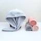 thumbnail image 5 of Toalla para Secar el Cabello, Terciopelo Coral, Absorbente, Secado Rápido, Paño para Envoltura, Baño, Ducha, Paño para Colgar, Azul tholdsy HA002196-02, 5 of 6