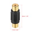 thumbnail image 2 of Cable Adaptador Acoplador de Estéreo Audio Video RCA Hembra a Hembra 8uds Unique Bargains, 2 of 2