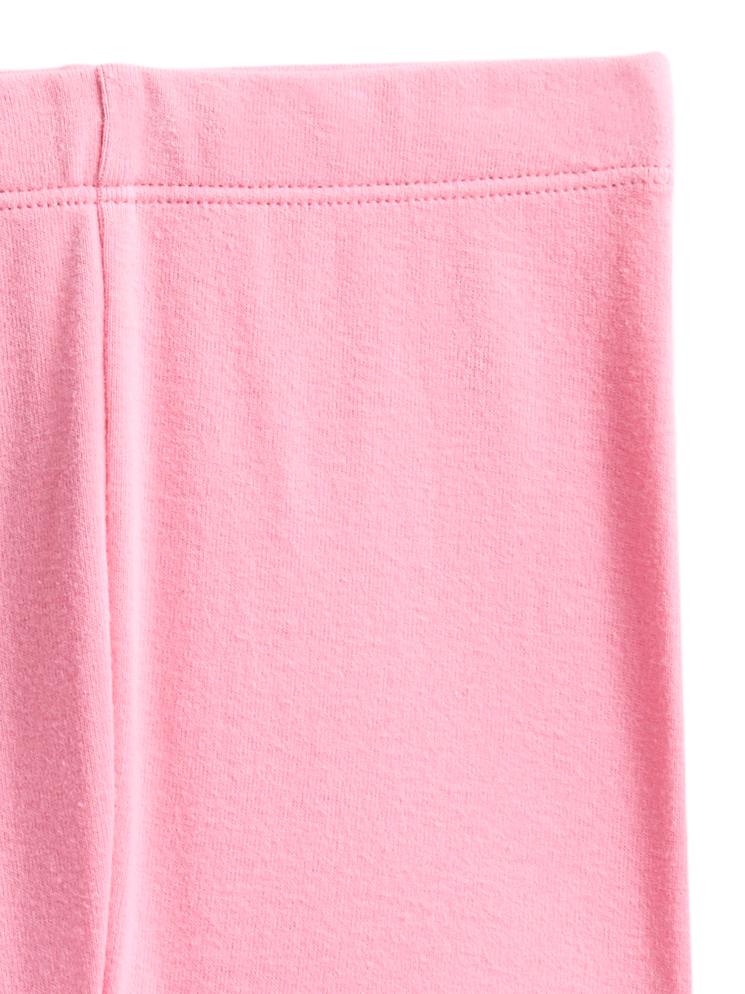 Wonder Nation Toddler Girls Short Sleeve Tee and Shorts Cotton Tight Fit Pajama Set, 4-Piece, Sizes 12M-5T
