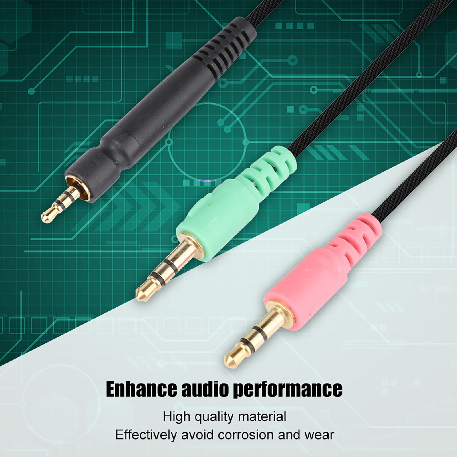 Headset Cable Convenient Headphone Extension Cable For G4ME ONE PC 373D PC37X GSP350 500 600 For Most People