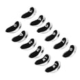 thumbnail image 2 of 12 Uds. Fundas para cabeza de Putter, cubiertas para cabeza de palos de Golf, chaqueta protectora de neopreno para entrenamiento, uso diario, color blanco, 2 of 5