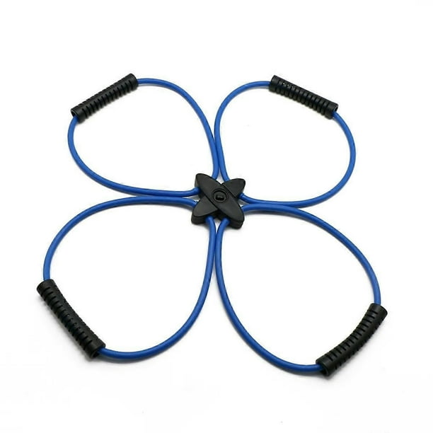 Pilates Reformer Resistance Band Kit Home Fitness Equipment for Total Body Workout - Helps Target Muscles, Tone