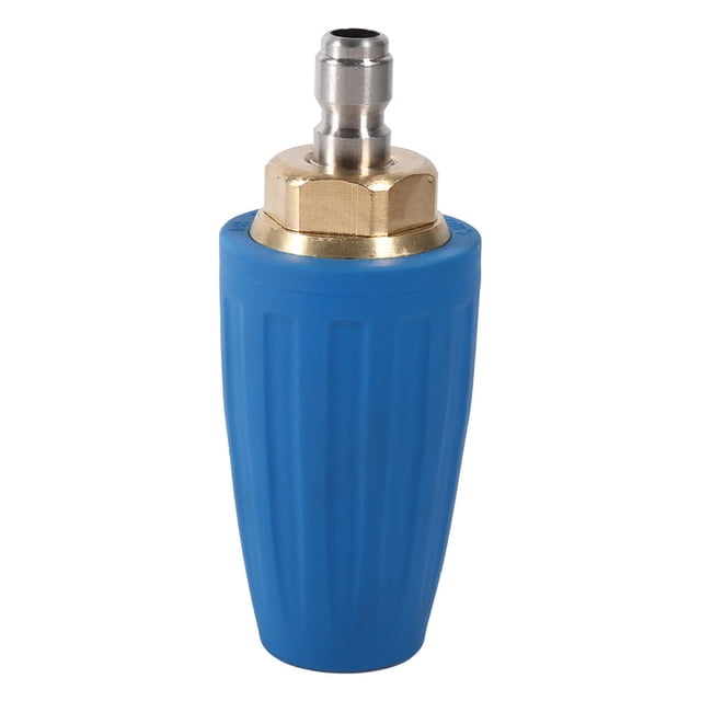 Boquilla turbo para lavadora, boquillas turbo altas de conexión rápida de 1/4 Boquilla giratoria Estética elegante