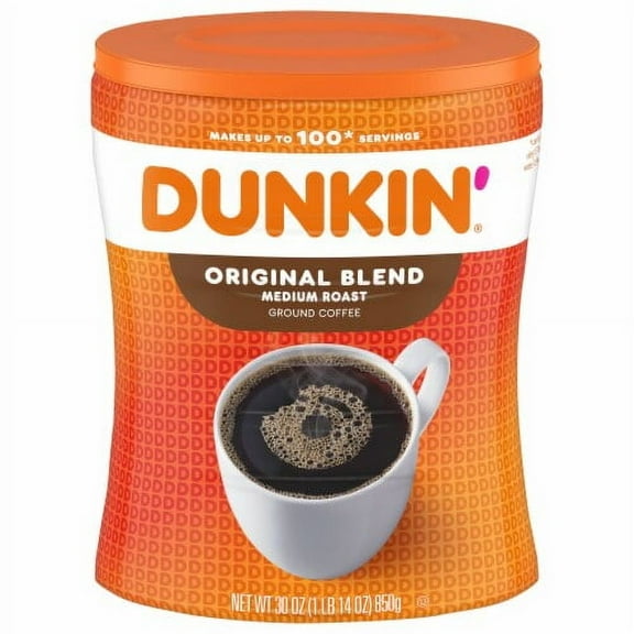 Dunkin' Original Blend Medium Roast Ground Coffee 30 oz