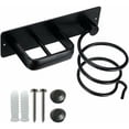 thumbnail image 1 of Soporte para secador de pelo de pared Soporte para secador de pelo Soporte para plancha de pelo Soporte para secador de pelo de pared Soporte para plancha de pelo Soporte para secador de pelo negro, 1 of 5