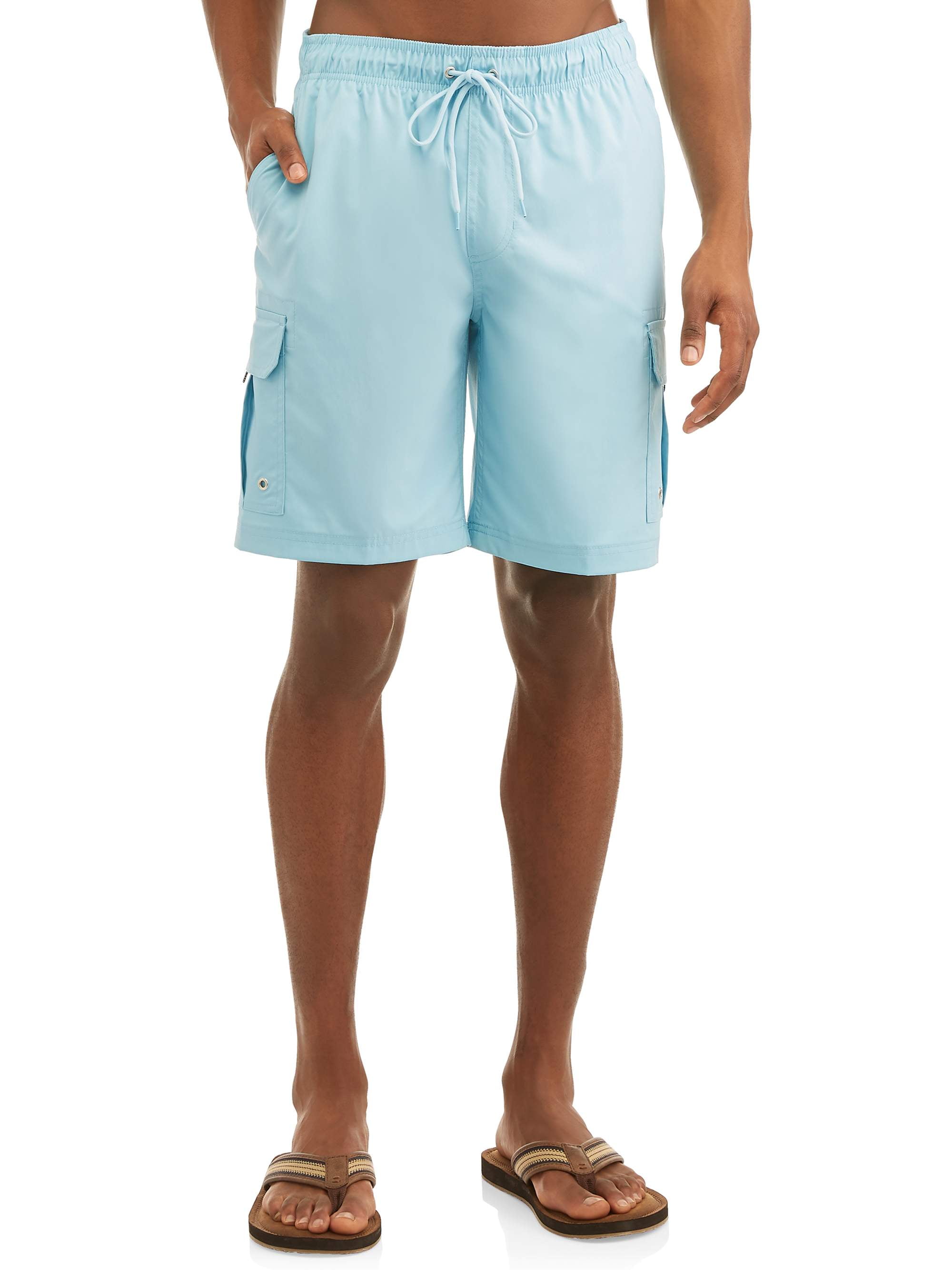George Men's and Big Men's Swim Cargo Trunk, up to Size 5XL - Walmart.com