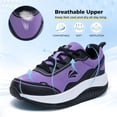 thumbnail image 6 of AOV Womens Walking Shoes for Plantar Fasciitis, Arch Support Athletic Tennis Sneakers Orthotic Comfortable Shoes for Standing All Day BlackPurple US 10, 6 of 8
