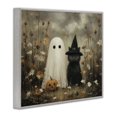 thumbnail image 2 of Stupell Industries Rustic Lodge Ghost and Black Cat Gray Framed Giclee Art, 14 x 11, by Arlington Prints, 2 of 8