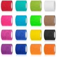 thumbnail image 1 of 2”x 5 Yards Self Adhesive Bandage Wrap, Breathable Vet Wrap Cohesive Bandage First Aid for Pets, Athletic Elastic Self Adherent Wrap for Sports Injury: Wrist, Knee & Ankle Sprains (Random Color), 1 of 7