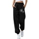 thumbnail image 1 of Pantalones estampados con bolsillos sueltos en la cintura elásticos informales para mujer a la moda Fridja  hfkajh101222, 1 of 7