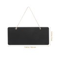 thumbnail image 3 of 6Pcs Chalkboard Pendant Decorative Chalkboard Hanging Blackboard Wooden Price Tag, 3 of 4
