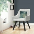 thumbnail image 3 of Monet 'Morning On The Seine' 16 X 16 Decorative Throw Pillow, 3 of 4