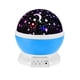 thumbnail image 1 of Luz nocturna para niños, proyección de estrellas de 360°, lámpara de proyección giratoria, luz de techo LED, luz nocturna para bebés, regalo para bebés (azul), 1 of 4
