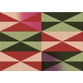thumbnail image 1 of Ahgly Company Tapis d'Intérieur Lavables en Machine Rectangle Transitionnel Tomate Rouge, 6' x 9', 1 of 7