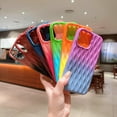 thumbnail image 4 of Cute Water Ripple for iPhone 14 Pro Max Case,Wave Shape Camera Lens Protection Shockproof Soft Silicone Gradient Phone Cases for 14 Pro Max 6.7" (Green Blue), 4 of 11