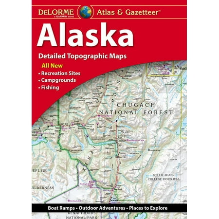UPC: 9781946494436 | Delorme Atlas & Gazetteer: Alaska (Paperback)