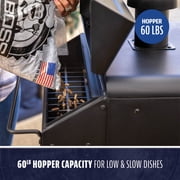 Pit Boss Sportsman 5 series Pellet Vertical Food Smoker with Bluetooth® and Wi-Fi ® Digital Display