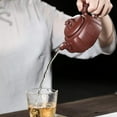 thumbnail image 4 of Yixing Clay Teapot 10oz Zisha Tea Pot Handmade Chinese Dragon Kungfu Tea Set Kettle, 4 of 7