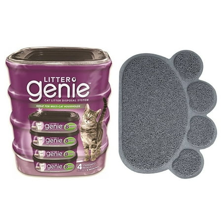 Scoopfree Litter Tray Refills - Litter Genie Refill (4 Pack) (4-Pack Bundle)