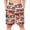 Plaid Winter Moose, variant on BounceUp Men's Christmas Pajama Shorts with Pockets, Drawstring Waist and Hidden Button Fly, Holiday Sleep and Lounge Bottoms, M-XXL