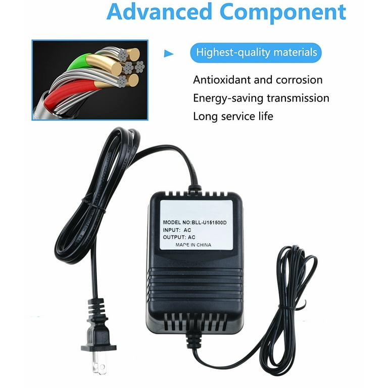 KONKIN BOO Compatible AC/AC Adapter Replacement for Black & Decker GCO1200  GC01200 12V Volt 3/8 Cordless Drill Driver GCO1200C GC01200C GCO1200CL B&D