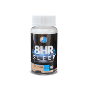 Blue-Emu 8 Hour Sleep Melatonin 10mg Plus St. Johns Wort, GABA, Magnesium, & More, 60 Capsules