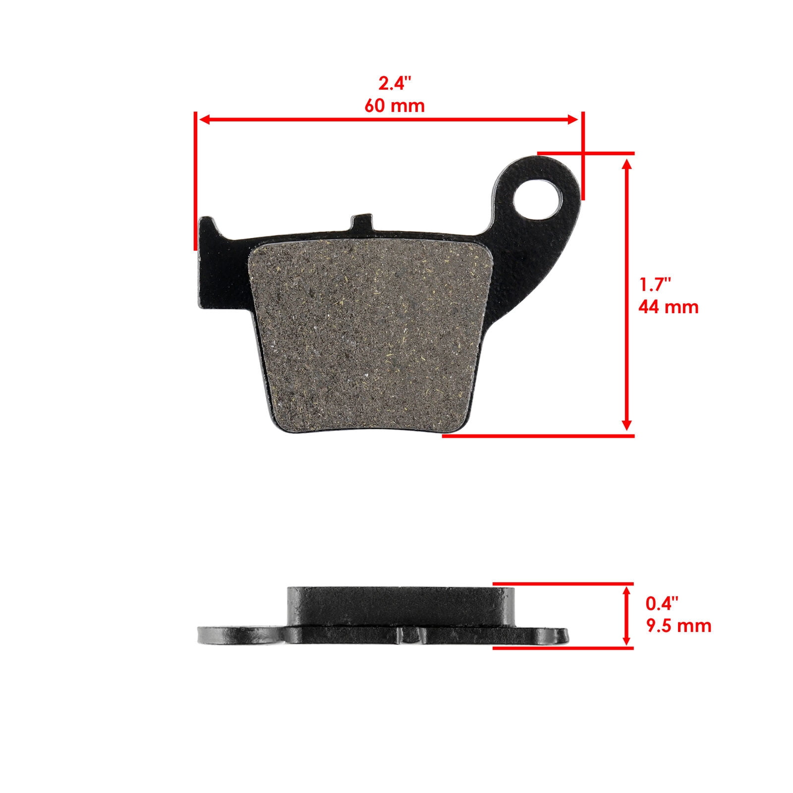 Galfer Rear Brake Pads for HONDA CRF 250 R, 2019 - 2023 FD278G1396R Galfer Rear Brake Pads for HONDA CRF 250 R, 2019 - 2023 FD278G1396R