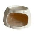 thumbnail image 3 of Ceramic Hideout House Hamster Feeding Bowl Long Lasting Material for Rats Chinchilla Small Animals, 3 of 9