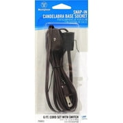 Westinghouse Lighting Cord Set W/Skt And Switch 6Ft 7000300