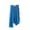 Dark Blue, variant on Girls Casual Wide Leg Elastic High Waisted Trousers For Kids Summer Flowy Stretchy Palazzo Pants Boots, 10-11 Years, Dark Blue